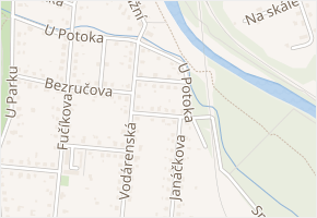 Smetanova v obci Paskov - mapa ulice