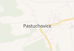 Pastuchovice v obci Pastuchovice - mapa části obce