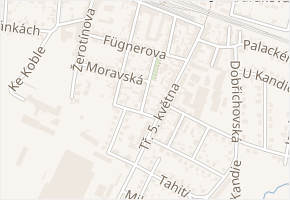 Chelčického v obci Pečky - mapa ulice