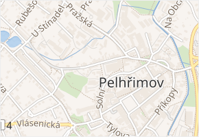 Belka v obci Pelhřimov - mapa ulice