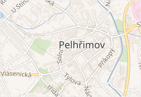Děkanská v obci Pelhřimov - mapa ulice