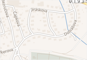 Dobiášova v obci Pelhřimov - mapa ulice