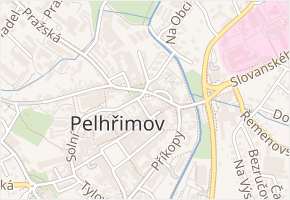 Dr. Kralerta v obci Pelhřimov - mapa ulice
