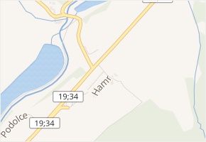 Hamr v obci Pelhřimov - mapa ulice