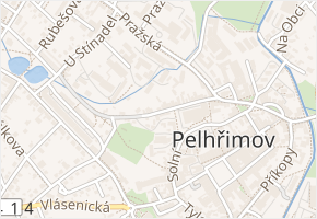 Hrnčířská v obci Pelhřimov - mapa ulice