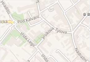 Jirsíkova v obci Pelhřimov - mapa ulice