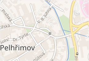 Karlovo náměstí v obci Pelhřimov - mapa ulice