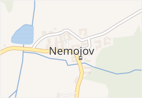 Nemojov v obci Pelhřimov - mapa části obce