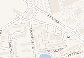 Osvobození v obci Pelhřimov - mapa ulice