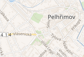 Pivovarská v obci Pelhřimov - mapa ulice