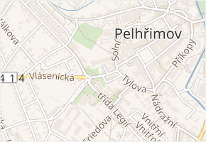 Pod Kalvárií v obci Pelhřimov - mapa ulice