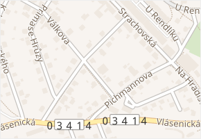 Pod Šancemi v obci Pelhřimov - mapa ulice