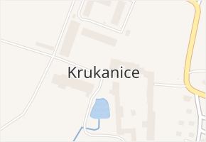 Krukanice v obci Pernarec - mapa části obce