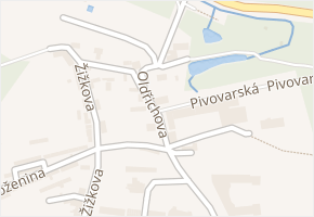 Oldřichova v obci Peruc - mapa ulice