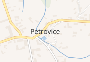 Petrovice v obci Petrovice - mapa ulice