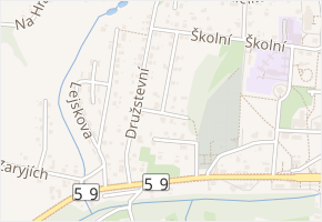 Aloise Blachy v obci Petřvald - mapa ulice