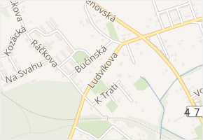 Ludvíkova v obci Petřvald - mapa ulice