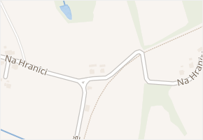Na Hranici v obci Petřvald - mapa ulice