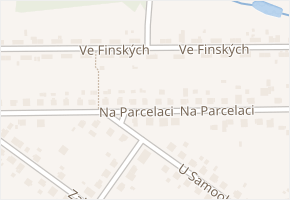 Na Parcelaci v obci Petřvald - mapa ulice