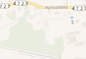 Rychvaldská v obci Petřvald - mapa ulice