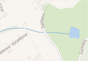 Šachetní v obci Petřvald - mapa ulice