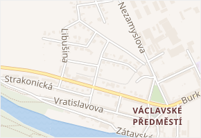 Krokova v obci Písek - mapa ulice