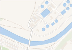 Pod Portyčskými skalami v obci Písek - mapa ulice