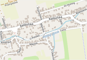 Mlýnská v obci Píšť - mapa ulice