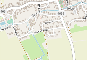 Na Kaménce v obci Píšť - mapa ulice