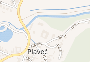 Domov v obci Plaveč - mapa ulice
