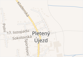 Revoluční v obci Pletený Újezd - mapa ulice