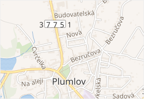 Fučíkova v obci Plumlov - mapa ulice
