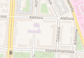 Alešova v obci Plzeň - mapa ulice