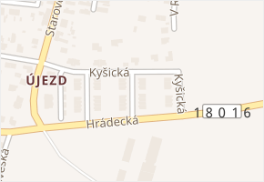 Bazalková v obci Plzeň - mapa ulice