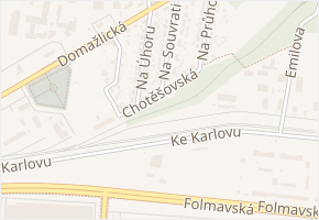 Chotěšovská v obci Plzeň - mapa ulice