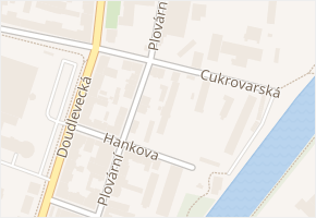 Cukrovarská v obci Plzeň - mapa ulice