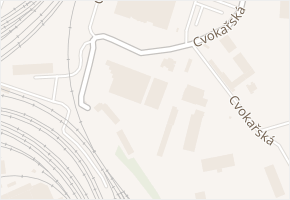 Cvokařská v obci Plzeň - mapa ulice