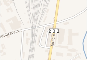 Doubravecká v obci Plzeň - mapa ulice