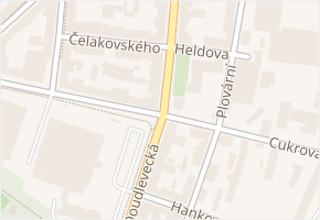 Doudlevecká v obci Plzeň - mapa ulice