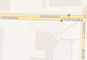 Folmavská v obci Plzeň - mapa ulice