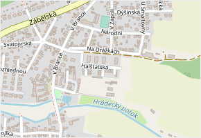 Halštatská v obci Plzeň - mapa ulice
