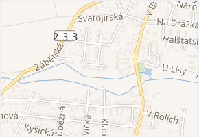Hvozdíková v obci Plzeň - mapa ulice