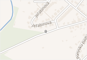 Jeřabinová v obci Plzeň - mapa ulice