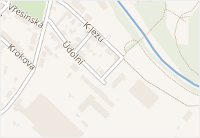 K Jezu v obci Plzeň - mapa ulice