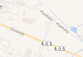 K Rozvodně v obci Plzeň - mapa ulice