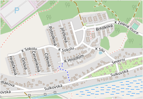 K Sokolu v obci Plzeň - mapa ulice