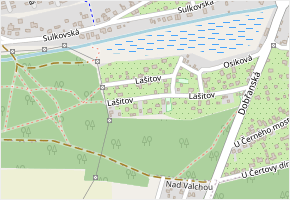 K Volskému vrchu v obci Plzeň - mapa ulice