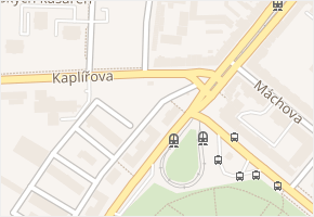 Kaplířova v obci Plzeň - mapa ulice