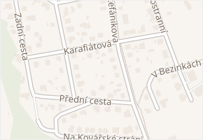Karafiátová v obci Plzeň - mapa ulice