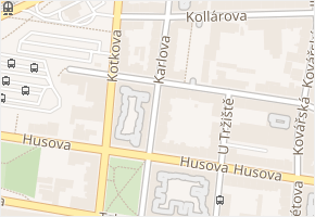 Karlova v obci Plzeň - mapa ulice